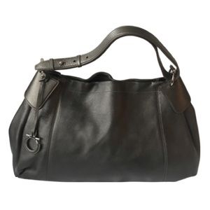 Salvatore Ferragamo beautiful pewter color Made in Italy